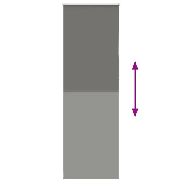 Pimendav ruloo kettmehhanismiga, hall, 70 x 230 cm, 100% polüester – 5