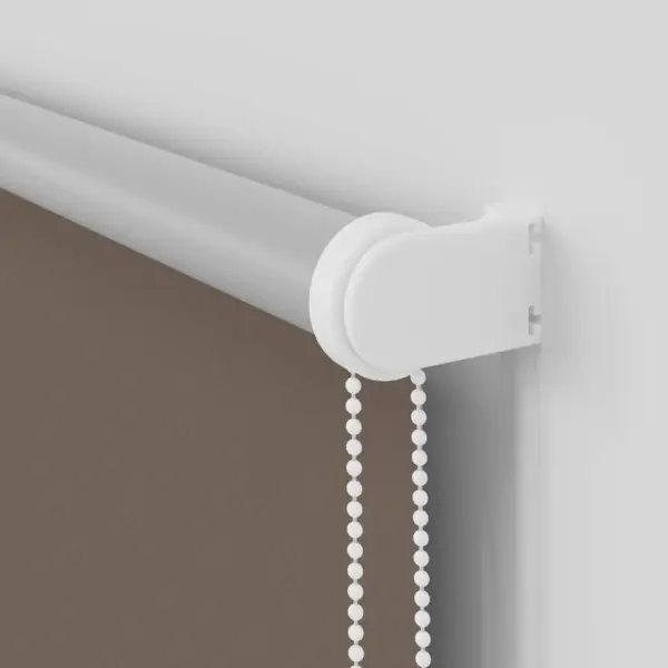 Pimendav kohvivärvi ruloo 140 x 130 cm, 100% polüester, alumiiniumsiiniga – 11