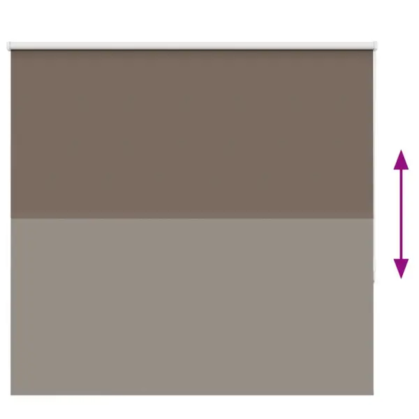 Pimendav ruloo kohvivärvi, 160 x 150 cm, polüester – 5