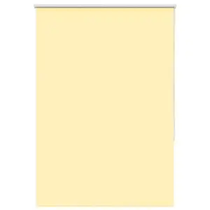 Pimendav ruloo kettmehhanismiga, kollane, 105 x 150 cm, 100% polüester, kahe paigaldusviisiga