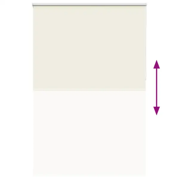Pimendav ruloo kettmehhanismiga ja puurimiseta paigaldusega, koltunud valge, 160 x 210 cm – 9