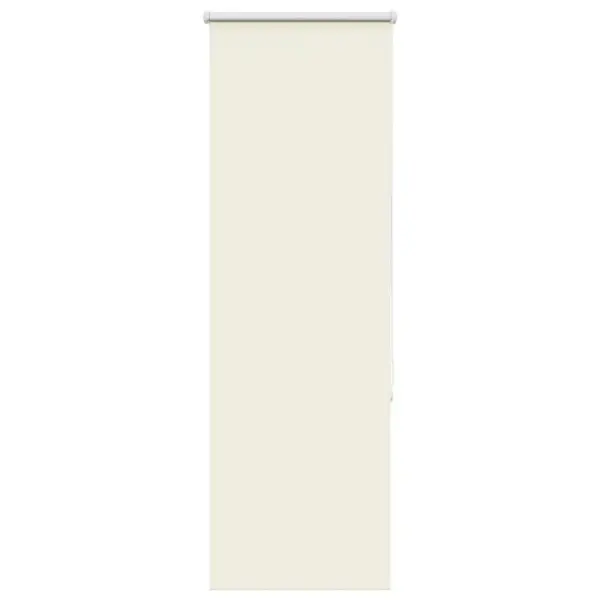 Pimendav ruloo keti- ja klambrikinnitusega, koltunud valge, 55 x 130 cm, kanga laius 50,7 cm – 2