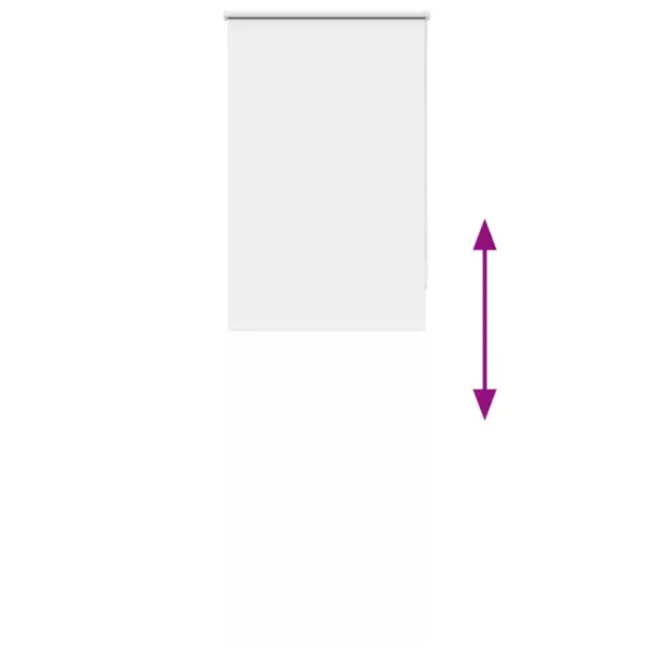 Pimendav ruloo privaatsuse ja valguse reguleerimiseks, valge, 80 x 210 cm, 100% polüester – 9