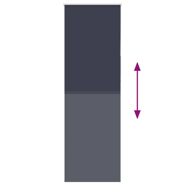 Pimendav ruloo kettmehhanismiga, mereline sinine, 80 x 230 cm, polüester – 5