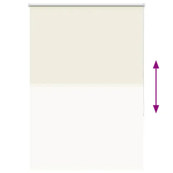 Pimendav ruloo privaatsuse tagamiseks, koltunud valge, 90 x 130 cm, kettimehhanismiga – 5