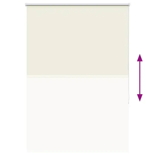 Pimendav ruloo, koltunud valge, 90 x 150 cm, kanga laius 85,7 cm – 9