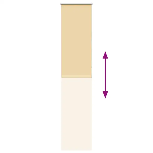 Pimendav ruloo ketiga, beež, 60 x 210 cm, kanga laius 55,7 cm, polüester – 5