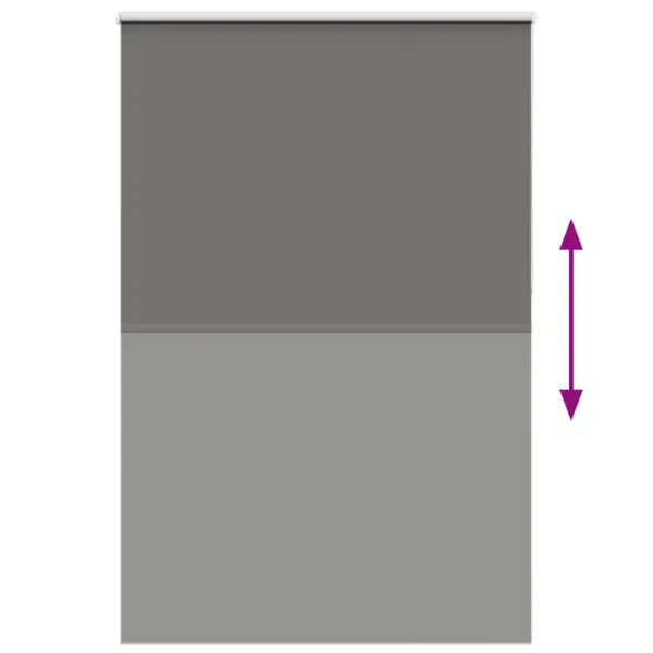 Pimendav ruloo ketiühendusega, hall, 150 x 210 cm, 100% polüester – 4