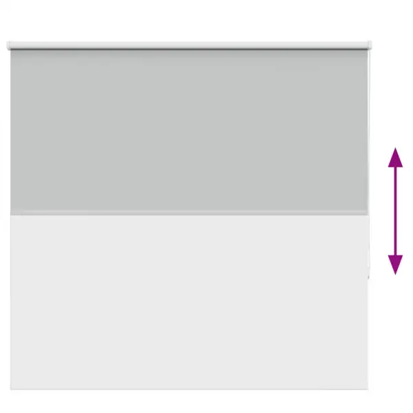 Pimendav ruloo helehall, ketiühendusega, 150 x 175 cm – 9