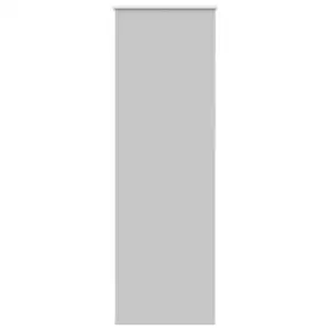 Pimendav ruloo ketiühendusega, helehall, 65 x 210 cm