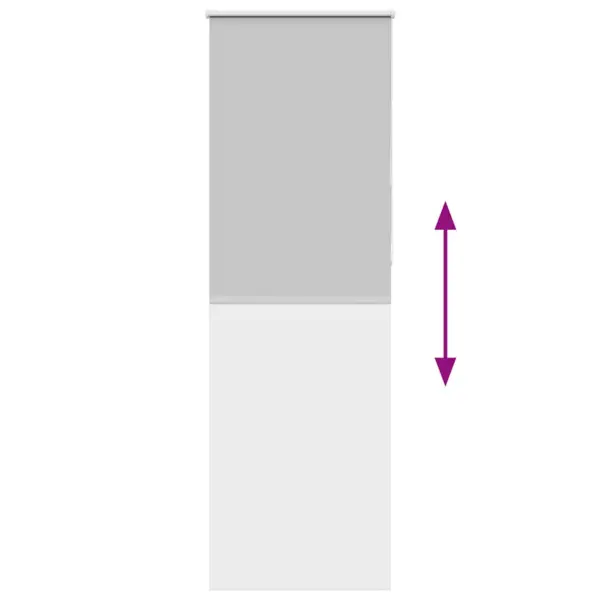 Pimendav ruloo helehall, 70 x 230 cm, kanga laius 65,7 cm, 100% polüester – 9