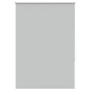 Pimendav ruloo helehall, 90 x 175 cm, ketiühendusega, 100% polüester