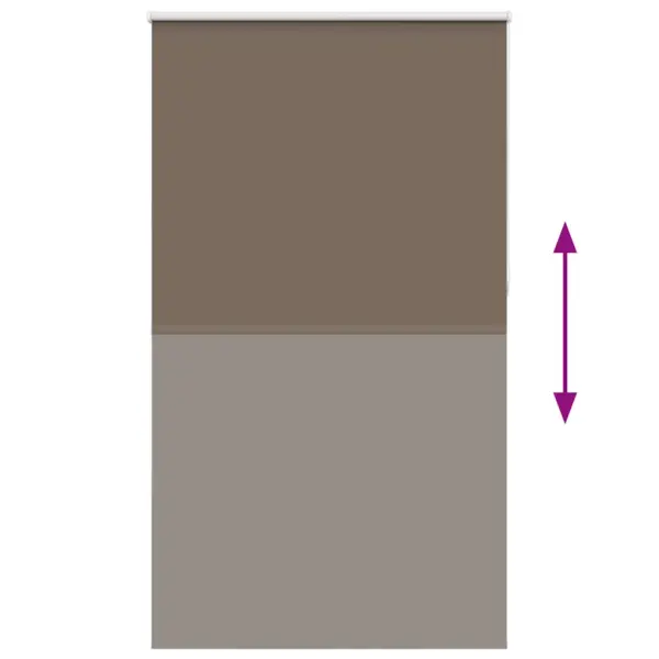 Pimendav ruloo kohvivärvi, ketiühendusega, 120 x 230 cm – 5