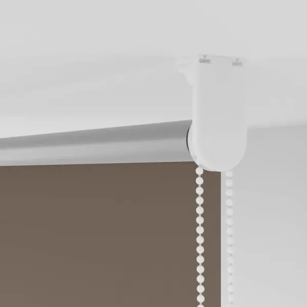 Pimendav ruloo kohvivärvi, 130 x 130 cm, 100% polüester – 13