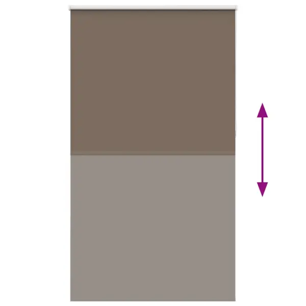Pimendav ruloo ketiga, kohvivärvi, 140 x 230 cm, polüester – 5