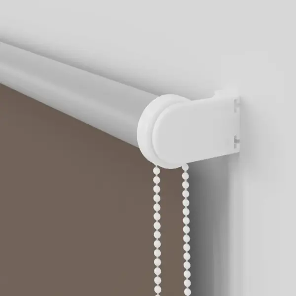 Pimendav ruloo kohvivärvi, 150 x 150 cm, polüester, alumiiniumsiiniga – 11