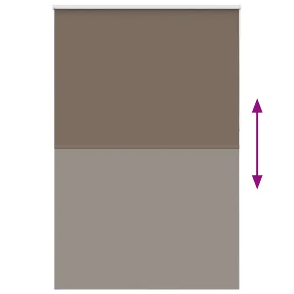 Pimendav ruloo kohvivärvi, 160 x 230 cm, 100% polüester – 5