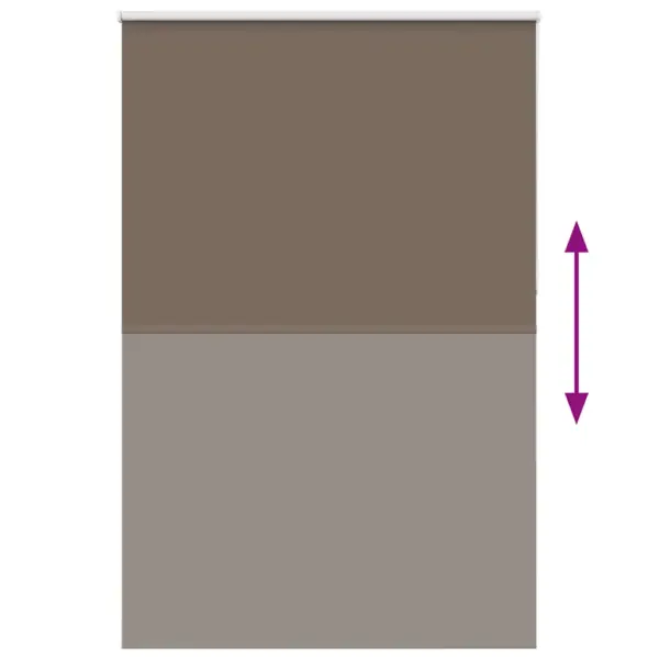 Pimendav ruloo kohvivärvi, 165 x 230 cm, 100% polüester, kanga laius 161,6 cm – 5