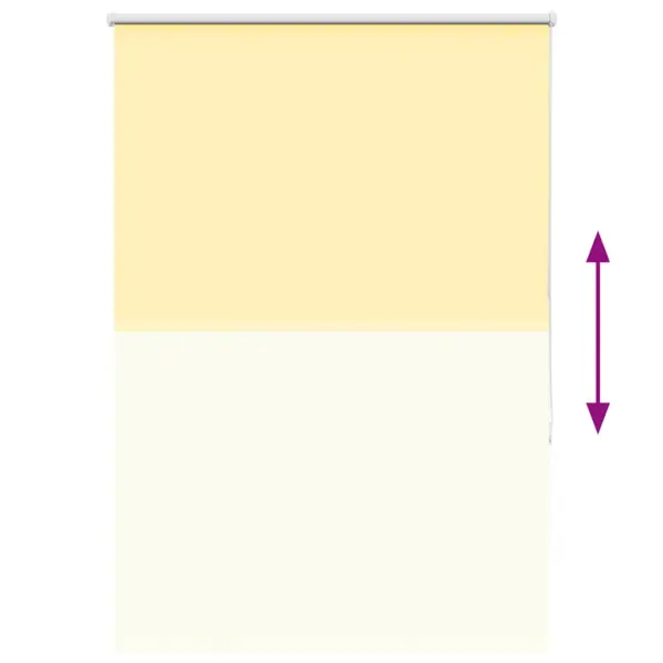 Pimendav ruloo ketiga, kollane, 90 x 150 cm, polüester – 9