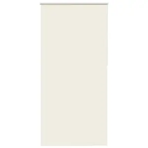 Pimendav ruloo keti ja klambrikinnitusega, koltunud valge, 100 x 210 cm