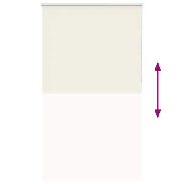 Pimendav ruloo kettmehhanismiga, koltunud valge, 120 x 230 cm, kanga laius 116,6 cm – 5