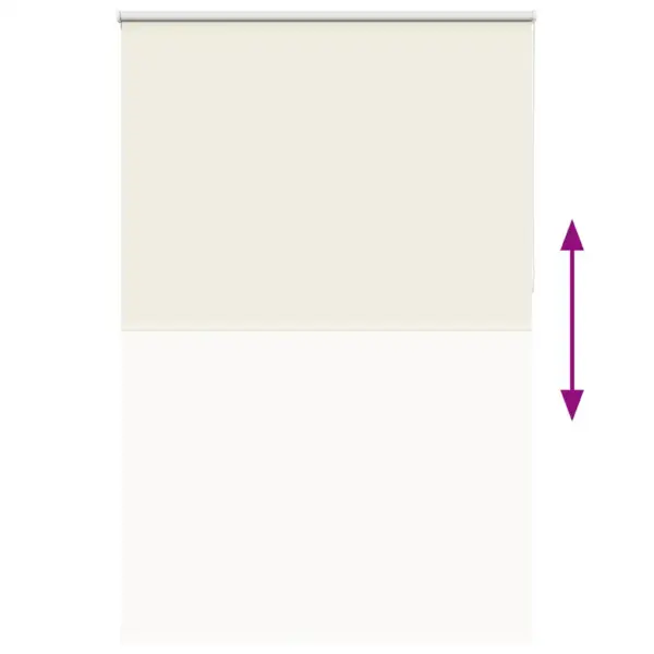 Pimendav ruloo kettmehhanismiga, koltunud valge, 160 x 230 cm – 5