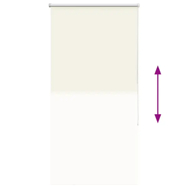 Pimendav ruloo koltunud valge, kettmehhanismiga, 75 x 130 cm – 5