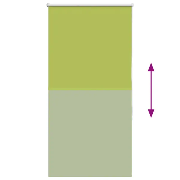 Pimendav ruloo Lehed rohelised 70 x 150 cm, kanga laius 65,7 cm – 9