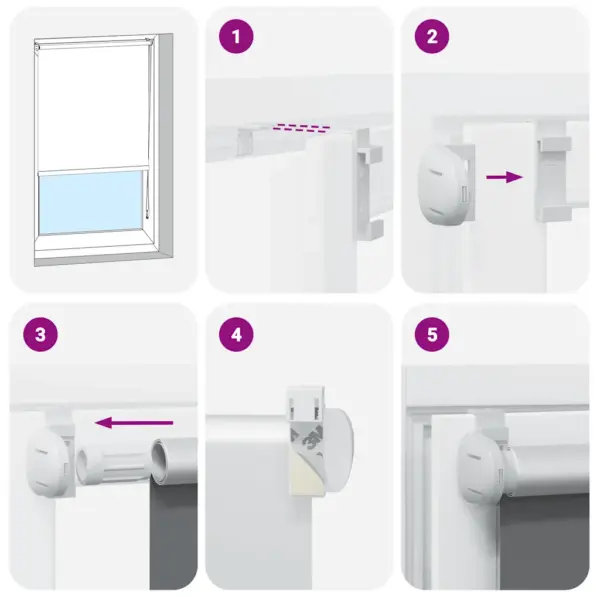 Pimendav ruloo mereline, 110 x 150 cm, kettmehhanismiga – 6