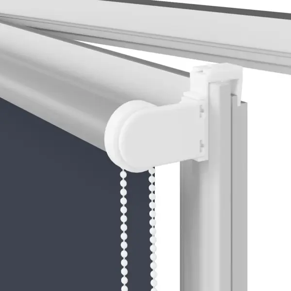 Pimendav ruloo mereline sinine 160 x 210 cm, ketiühendusega, puurimiseta paigaldusvõimalus – 11