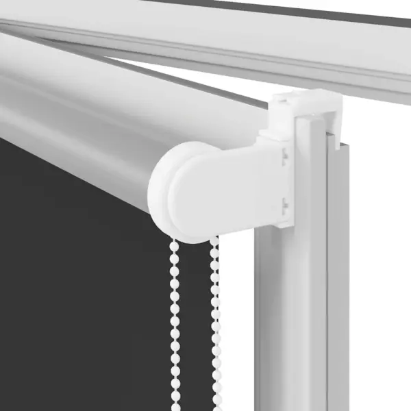 Pimendav ruloo kettmehhanismiga, must, 125 x 210 cm, kanga laius 121,6 cm – 12