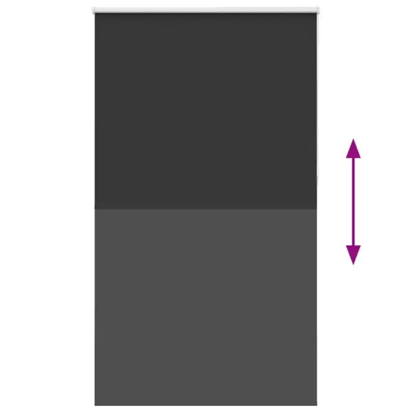 Pimendav ruloo ketiühendusega, must, 135 x 210 cm – 5