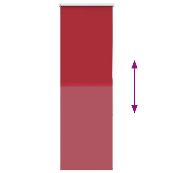 Pimendav ruloo kettmehhanismiga, punane, 60 x 150 cm, polüester – 5