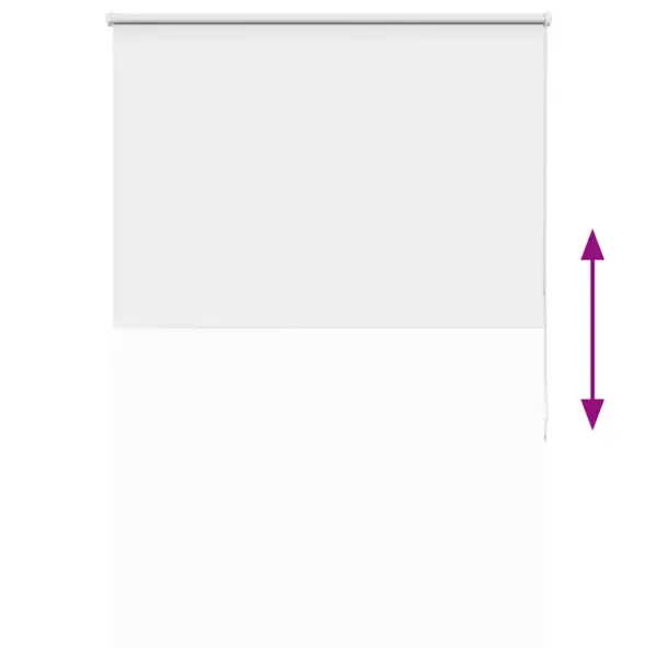 Pimendav ruloo ketiga, valge, 105 x 150 cm, kanga laius 100,7 cm – 9