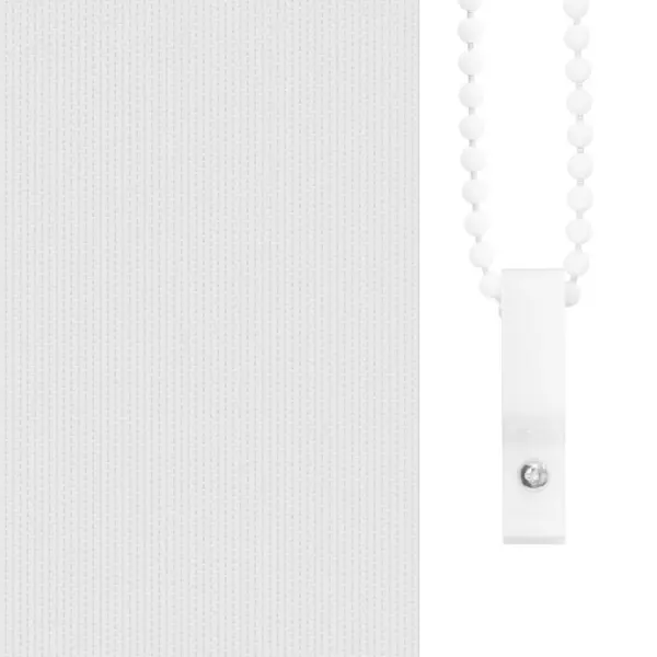 Pimendav ruloo ketiga, valge, 105 x 210 cm, 100% polüester – 10