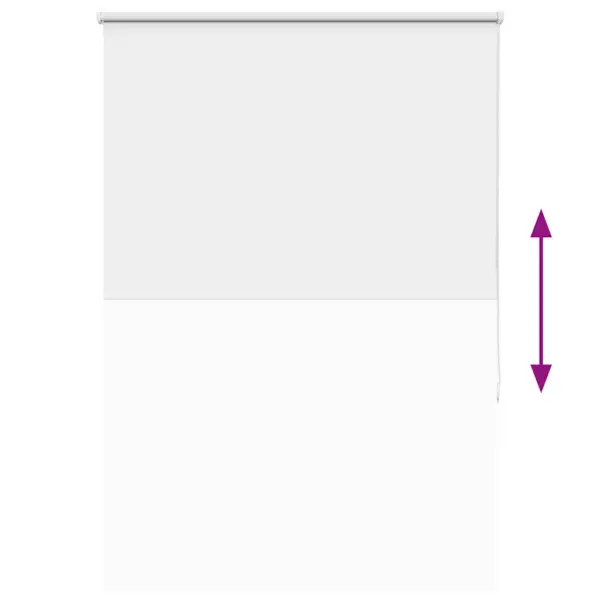 Pimendav ruloo valge, 115 x 130 cm, ketiühendusega, 100% polüester – 9