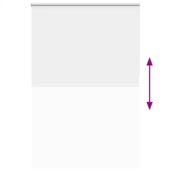 Pimendav ruloo ketiühendusega, valge, 165 x 210 cm, polüester – 9