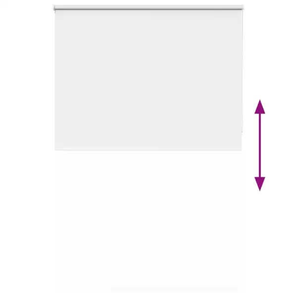 Pimendav ruloo kettmehhanismiga, valge, 165 x 230 cm, polüester – 9