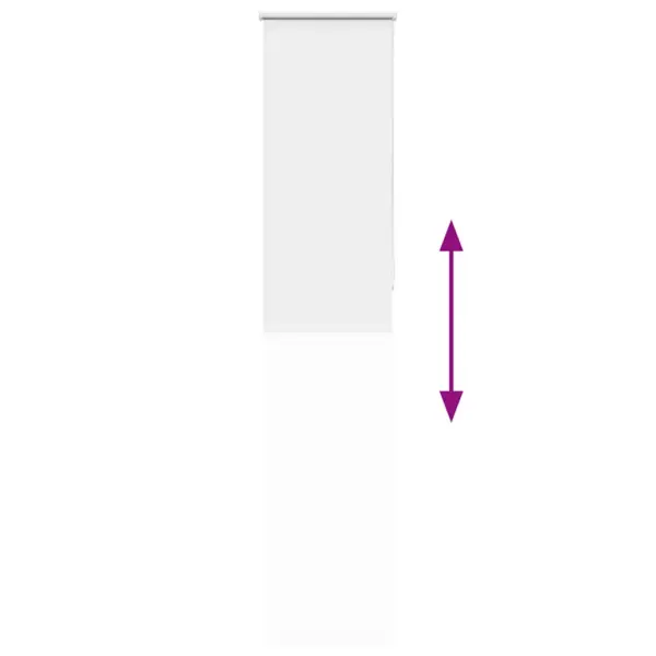 Pimendav ruloo kettmehhanismiga, valge, 40 x 210 cm – 9