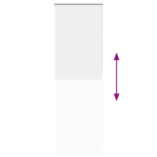 Pimendav ruloo ketiga, valge, 80 x 230 cm, kanga laius 75,7 cm, 100% polüester – 9