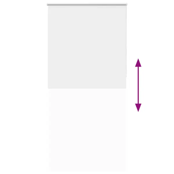 Pimendav valge ruloo ketiülekandega, 115 x 230 cm, 100% polüester – 9