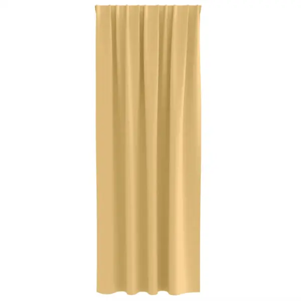 Pimendavad kardinad rõngastega, 2 tk, beež, 260 x 140 cm, polüester – 4