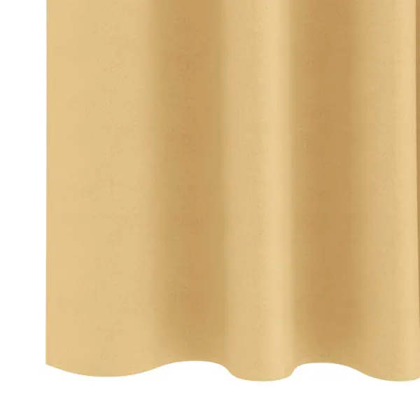 Pimendavad kardinad rõngastega, 2 tk, beež, 260 x 140 cm, polüester – 6