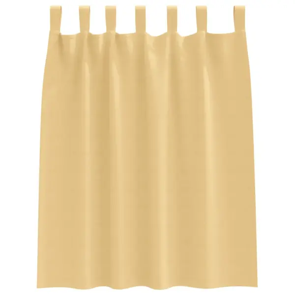 Pimendavad kardinad 2 tk, beež polüester, 140 x 140 cm – 4