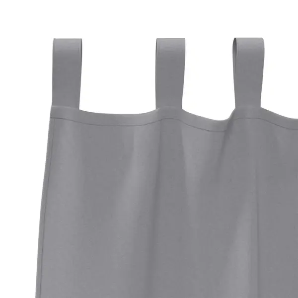 Pimendavad kardinad 2 tk, helehall polüster, 260 x 140 cm – 5