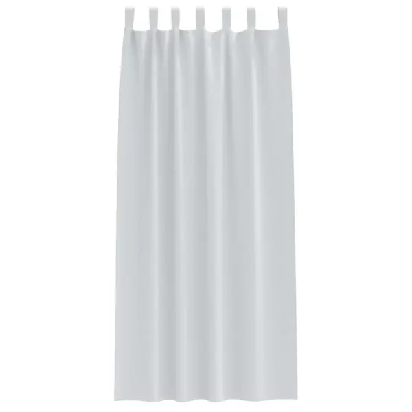 Pimendavad kardinad, kahvatu hall polüester, 260 x 140 cm, 2 tk – 4