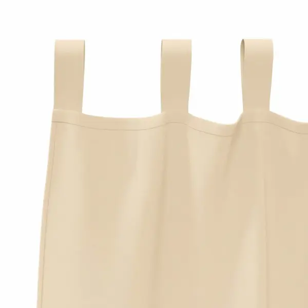 Pimendavad kardinad, 2 tk, kreem, 245 x 140 cm, polüester – 5