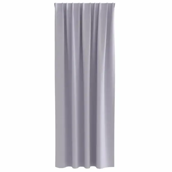 Pimendavad kardinad rõngastega, metallhall polüester, 2 tk, 225 x 140 cm – 4