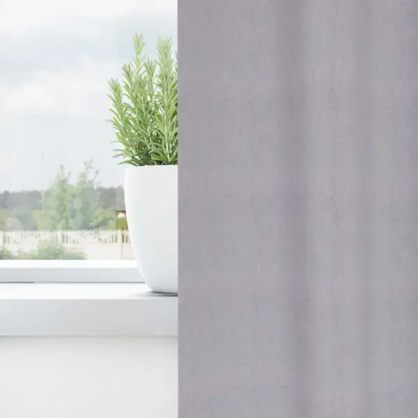 Pimendavad kardinad, 2 tk, metallhall polüester, 260 x 140 cm – 3