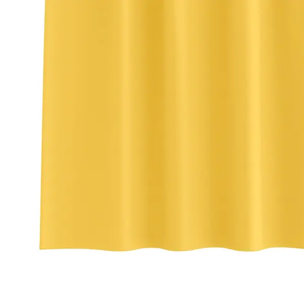 Pimendavad kardinad 2 tk, sinepikollane polüester, 140 x 140 cm – 6